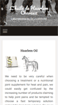 Mobile Screenshot of huile-de-haarlem-chevaux.com